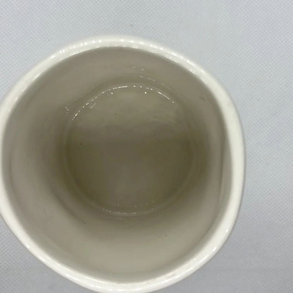 Rae Dunn Flawless Brush Holder / Bathroom Cup EUC
